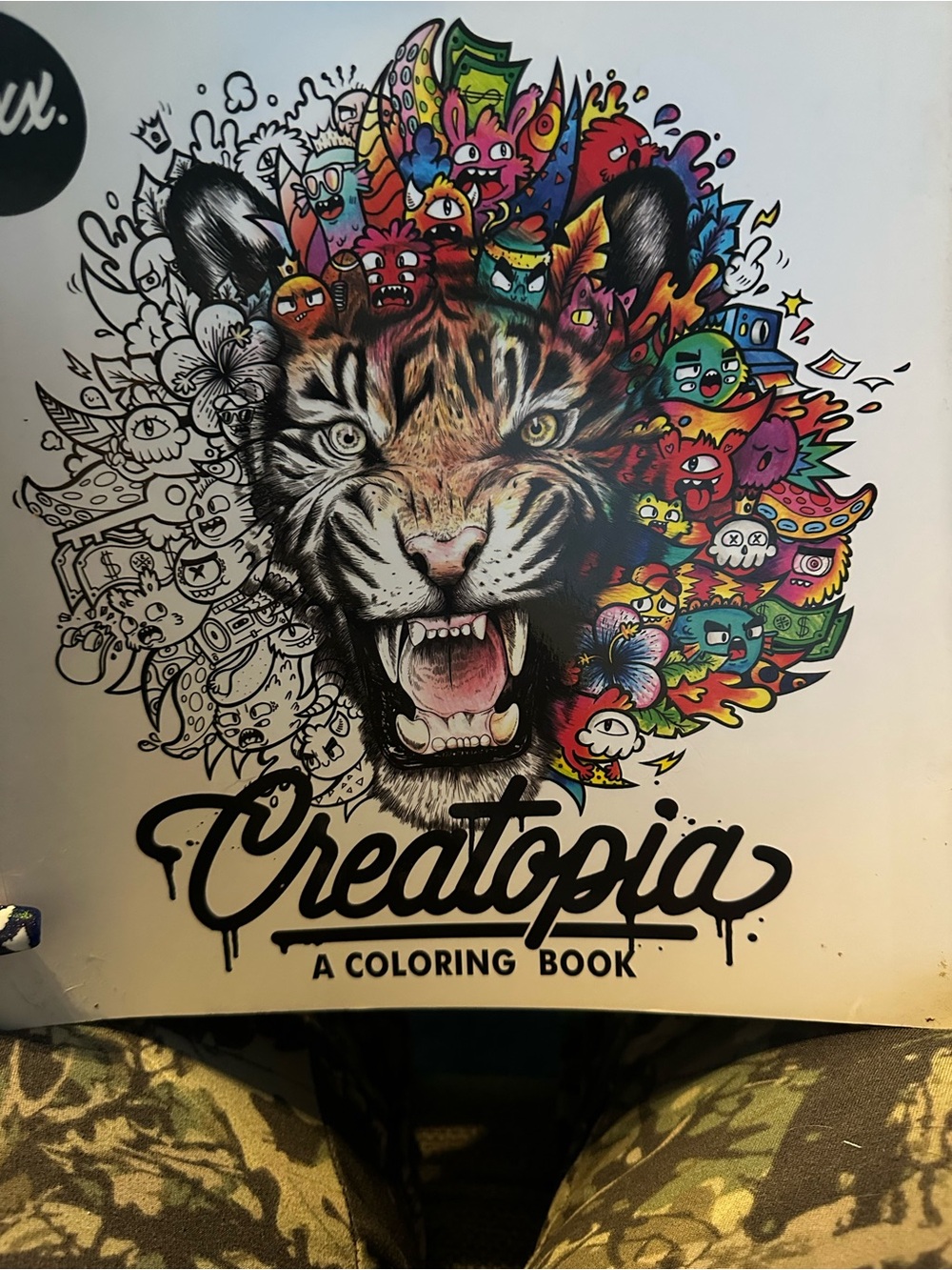 Creatopia Coloring Book and create your own art work